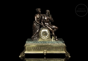Reloj de mesa de estilo Imperio, s.XX