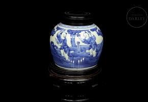 Tarro de jengibre de cerámica, s.XX