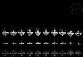 Vera Wang, 10 copas de vino de Borgoña, Wedgood (2005-2008)