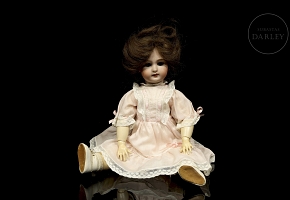 Muñeca de porcelana, Europa, ca. 1895-1915