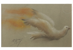 亚历克斯·阿莱马尼（1943–2021）《鸽子》