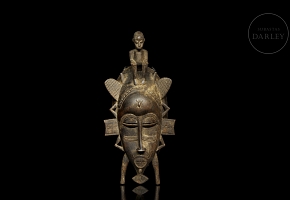Senufo ‘Kpelié’ mask, Côte d'Ivoire