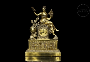 Reloj de sobremesa estilo Imperio
