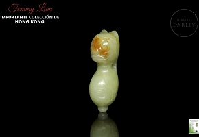 Jade pendant “Little Dragon God,” Hongshan culture