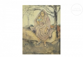 María Vich Nadal (1931) “Motherhood,” 1973