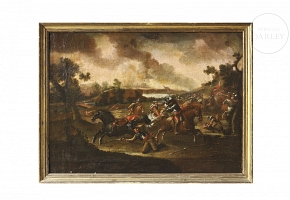 Follower of Esteban March (1610–1660) ‘War scene’