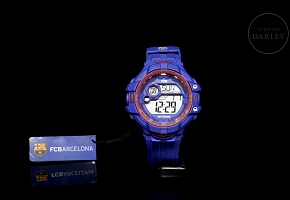 Radiant F.c.Barcelona watch 'Central digital blue collection'
