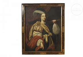 19世纪西班牙画派，《赫勒斯滂的西比尔》