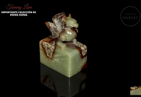 Carved jade seal ‘Eagle’, Han dynasty