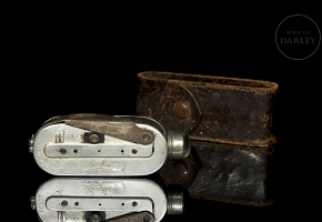 古董“路西法”发电手电筒，瑞士制造，约1920年