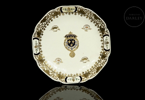 Plato de porcelana