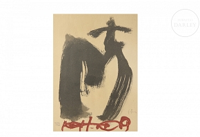 Antoni Tapies (1923–2012) ‘M. Ojos y Cruz’