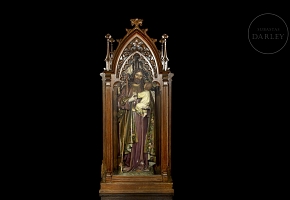 Capilla con imagen de