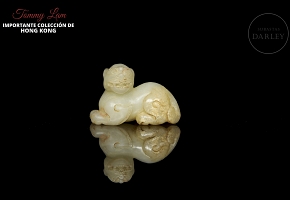 Figura de jade tallado