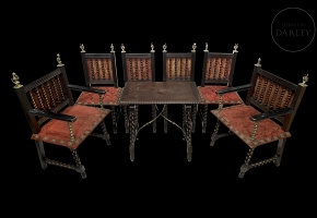 Conjunto de comedor de estilo