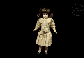 Muñeca de porcelana, Alemania, ca. 1910-1925