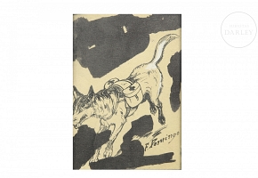 F. 多明戈（20世纪）《救援犬》