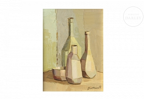 里卡多·布蒂诺尼 Riccardo Buttinoni（1948）《静物》，1972年