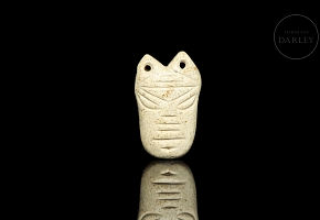 Stone pendant ‘Beast’, Zhou style