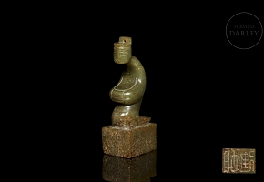 Sello de jade amarillo