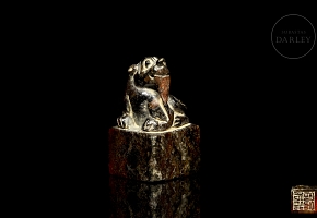 Sello de jade amarillo