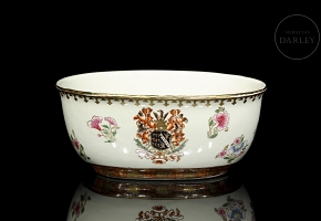 Fuente de porcelana