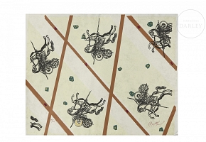 安赫尔·拉米雷斯 Ángel Ramírez（20世纪）《骑兵》，2004年