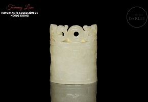 Ornamento para el pelo de jade