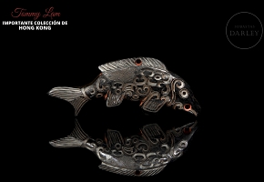 Colgante de ágata negra