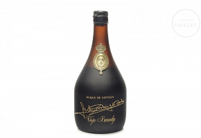Botella de brandy 