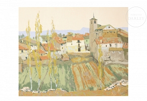 Luis Arcas Brauner (1934 - 1989) ‘Village’