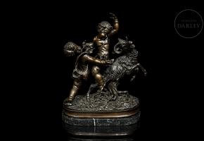 Manufactura Algora, escultura de bronce