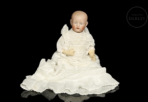 Muñeca de porcelana de carácter Alt, Beck & Gottschalck (ABG), Alemania, c. 1910-1920