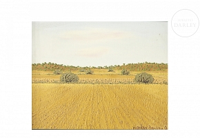 Pedro Cámara (1936-2017) “Wheat field”
