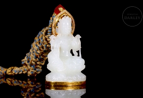 Colgante de jade de Hetian 