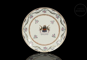 Plato de porcelana