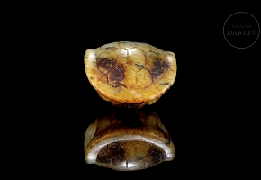 Jade pendant ‘Turtle shell’, Qing dynasty