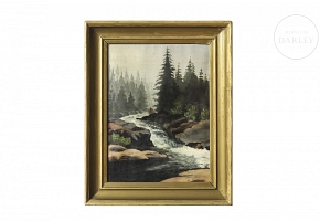 19th century French school ‘Descent of the River’, 1893