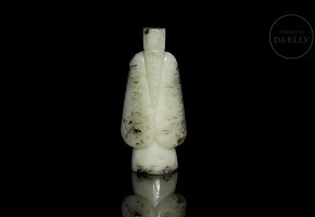 Colgante de jade blanco