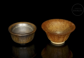 Two carved bowls, 20th century