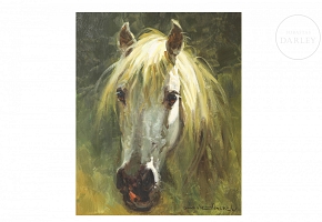 Juan González Alacreu (1937) “Portrait of a horse II”