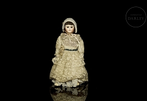 Muñeca con cabeza de porcelana, Alemania, pps. s.XX