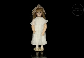 Muñeca de porcelana DEP, Simon & Halbig, c. 1900-1910