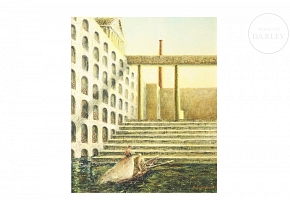Brigitte Scenzi (1943) ‘Stairs to the City’, 1986