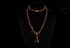 Mala made from 111 Bodhi seeds, Tibet, 20th century