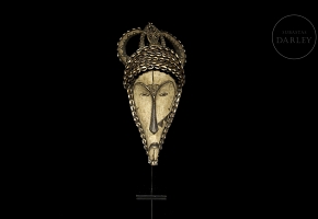 Máscara de casco ceremonial, Kuba, R.D. del Congo, s.XX