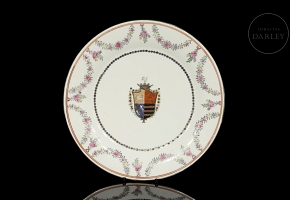 Plato de porcelana