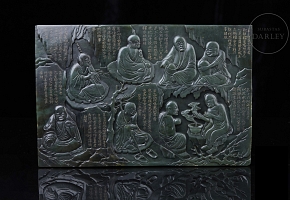 Panel de jace verde espinaca