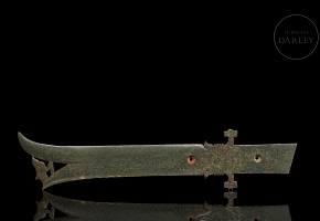 Hoja ceremonial de jade