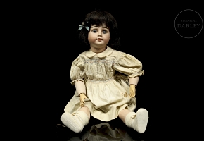 Muñeca de porcelana, Europa, ca. 1895-1920